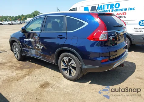 2015 Honda Cr-V Touring из США, поврежденный, VIN 5J6RM4H95FL106693
